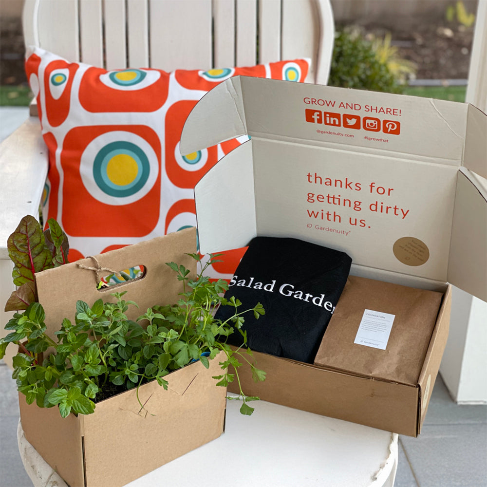Gardenuity® Salad Garden Patio Kit