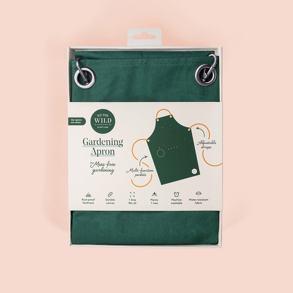 We the Wild Canvas Gardening Apron