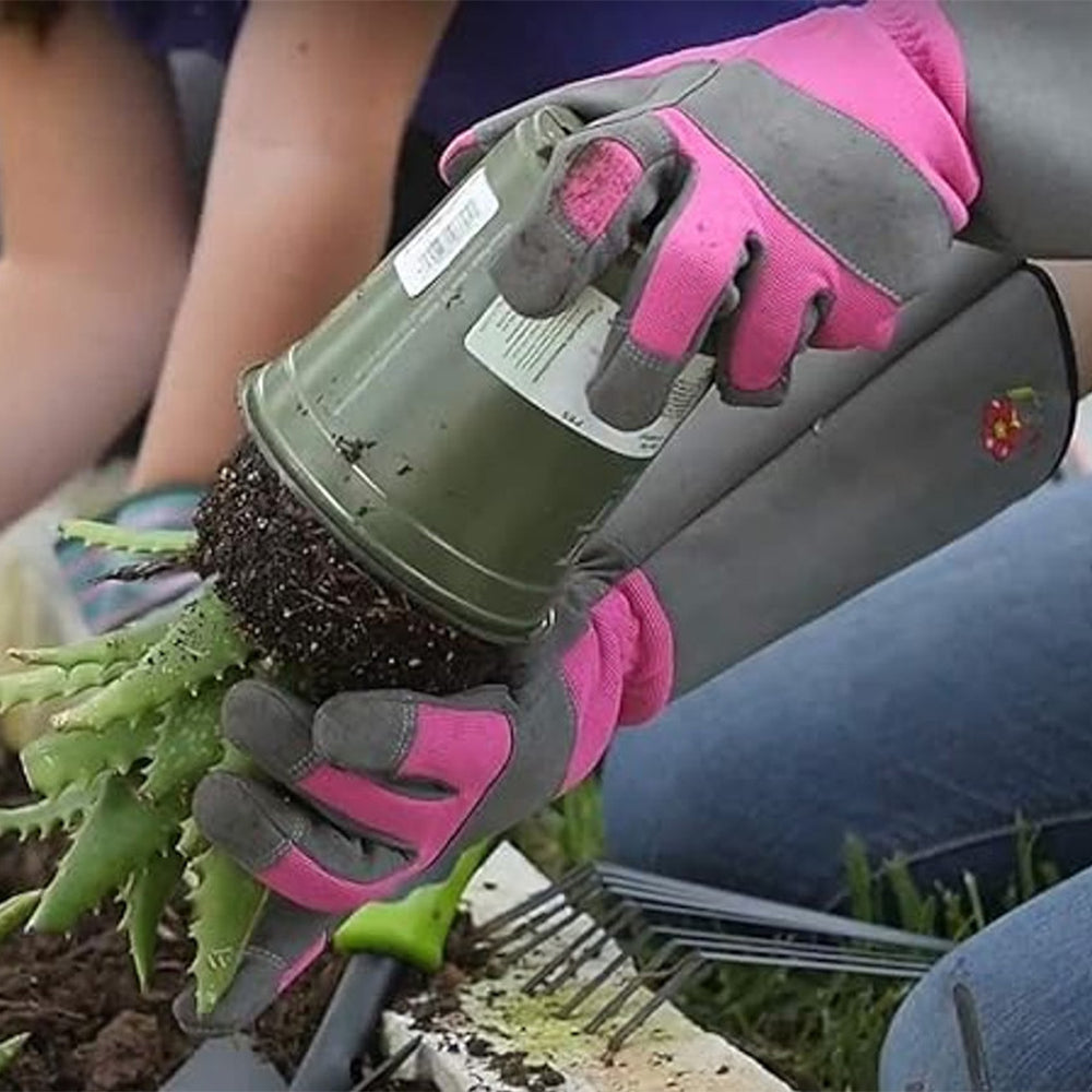 Women's Long Sleeve Gardening Gloves