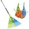 3-in-1 Leaf Rake & Grabber