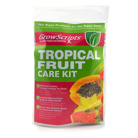 Growscripts Tropical Fruit Tree Care Kit