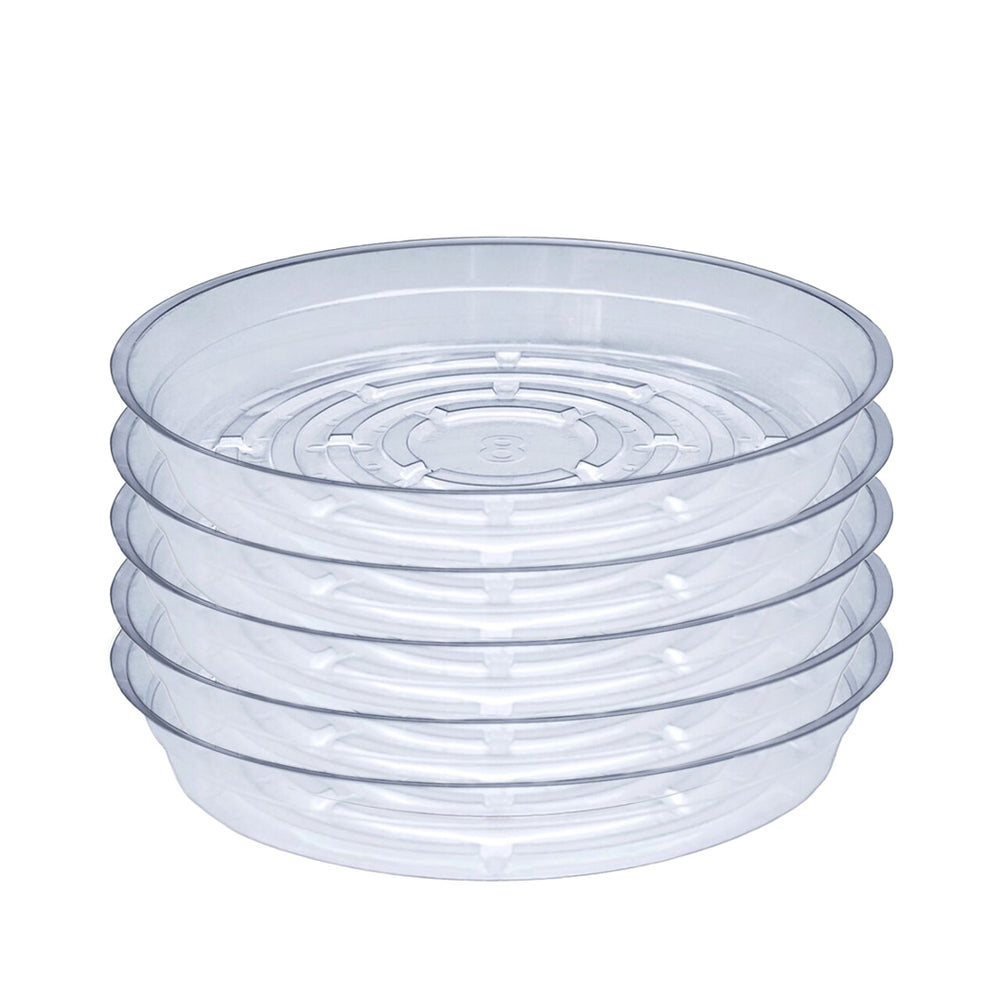 Clear Vinyl Plant Saucer 5-Pack