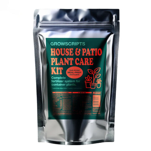 Growscripts House & Patio Plant Care Kit