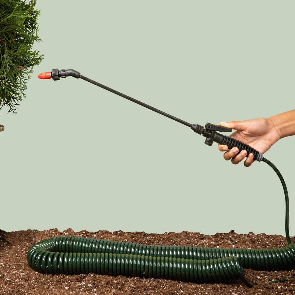 Water Right  Mini Coil Hose & Wand Sprayer